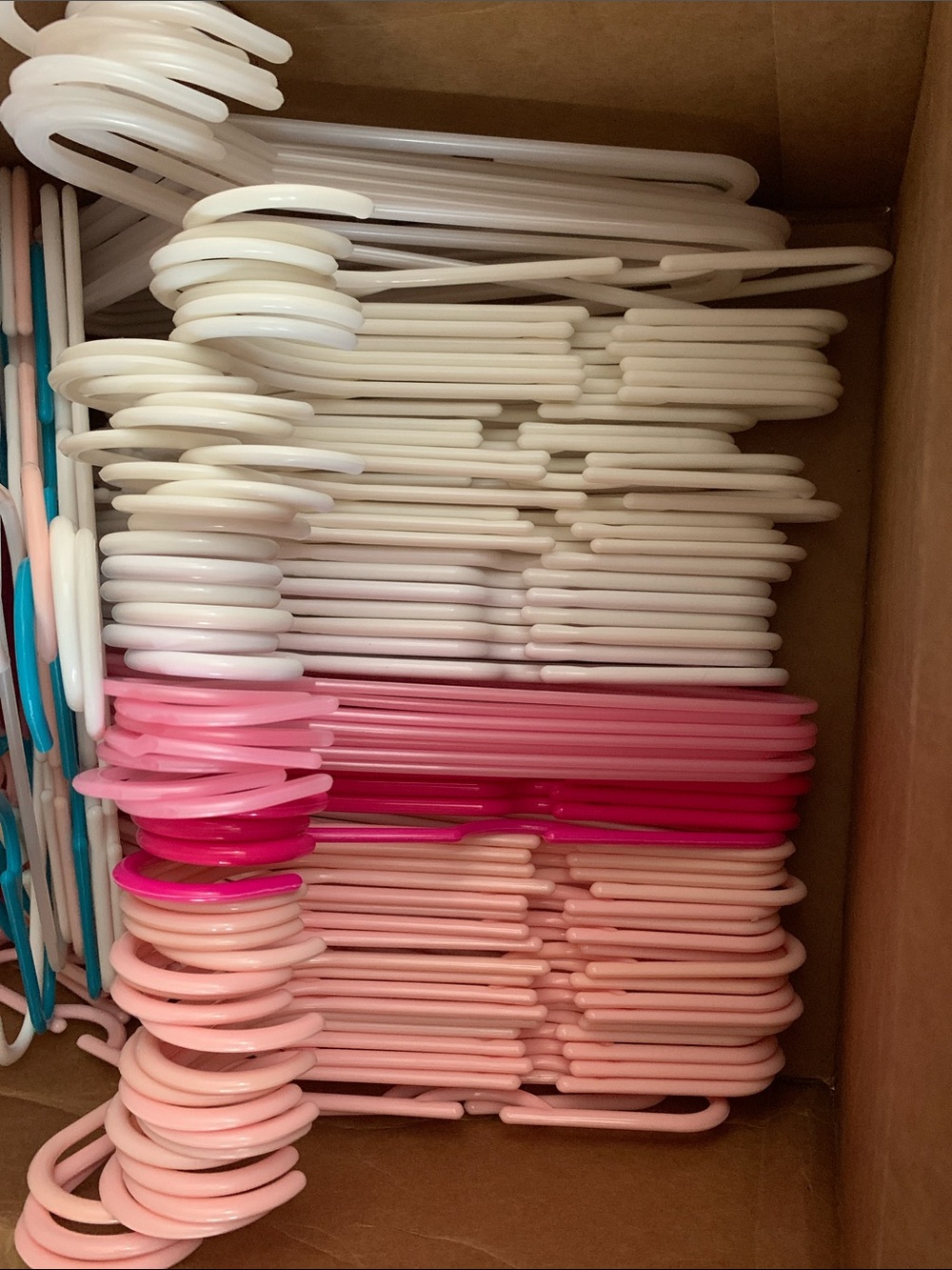 Child Size 11” Hangers - Youth Closet Organizers - Box of 99+